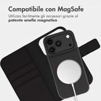 imoshion Cover a libro di lusso 2-in-1 rimovibile Apple iPhone 18 Pro / 17 Pro - Nero