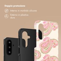 Selencia Cover Posteriore Vivid Samsung Galaxy A17 (5G) / (4G) - Paisley Blush