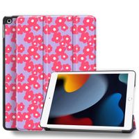 imoshion Cover Trifold Design Apple iPad 9 (2021) 10.2 pollici / iPad 8 (2020) 10.2 pollici / iPad 7 (2019) 10.2 pollici - Dusty Rose