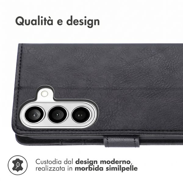 imoshion Cover a libro di Lusso Samsung Galaxy A27 (5G) - Nero