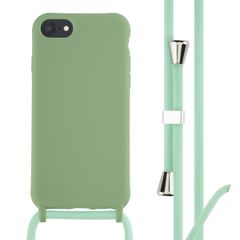 imoshion Cover in Silicone con Cordino Apple iPhone SE (2022 / 2020) / 8 / 7 - Verde