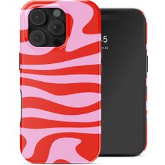 Selencia Cover Posteriore Vivid Apple iPhone 16 Pro - Dream Swirl Pink