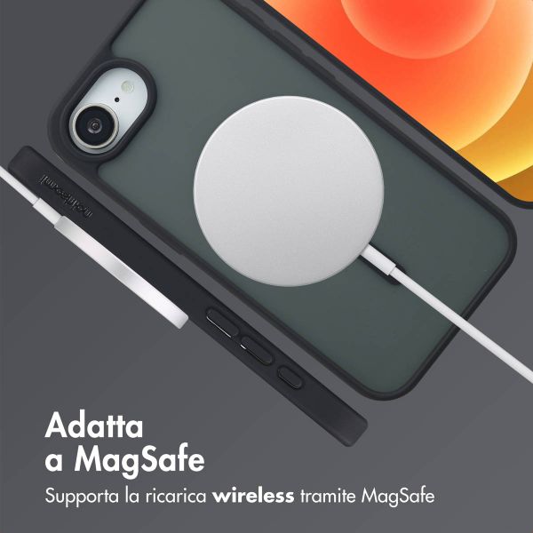 imoshion Cover posteriore Color Guard con MagSafe Apple iPhone 17e / 16e - Nero
