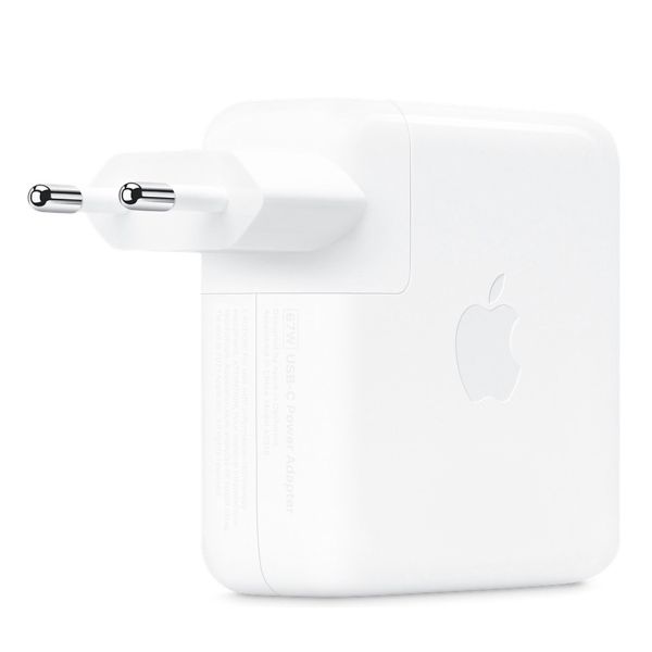 Apple Adattatore di alimentazione USB-C originale - Caricatore MacBook - 67W - Bianco
