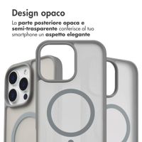 imoshion Cover posteriore Color Guard con MagSafe Apple iPhone 15 Pro Max - Grigio