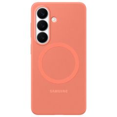 Samsung Backcover magnetico in silicone Samsung Galaxy S26 Plus - Coral Red