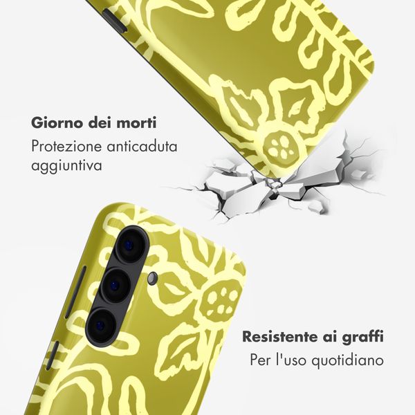 Selencia Cover posteriore Vivid con MagSafe Samsung Galaxy S24 - Chalky Bloom