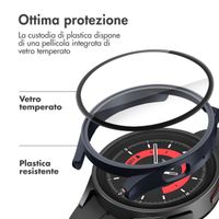 imoshion Cover rigida integrale Samsung Galaxy Watch 5 - 40 mm - Blu scuro
