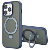 Accezz Cover con anello e supporto con MagSafe Apple iPhone 14 Pro Max - Blu