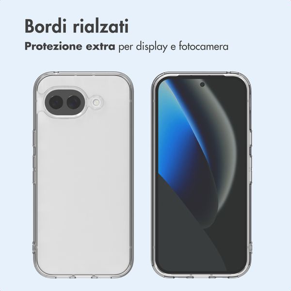 imoshion Cover posteriore protettiva Google Pixel 10a - Trasparente