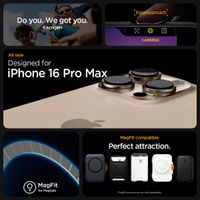 Spigen Cover Posteriore Ultra Ibrida con MagSafe Apple iPhone 16 Pro Max - Graphite