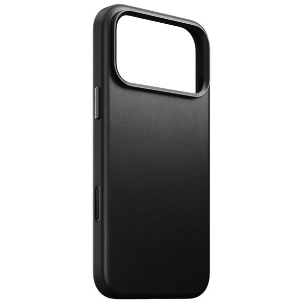 Nomad Cover posteriore Traditional Leather con MagSafe Apple iPhone 18 Pro Max - Black