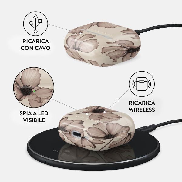 Burga Custodia rigida Apple AirPods 4 - Barely Yours