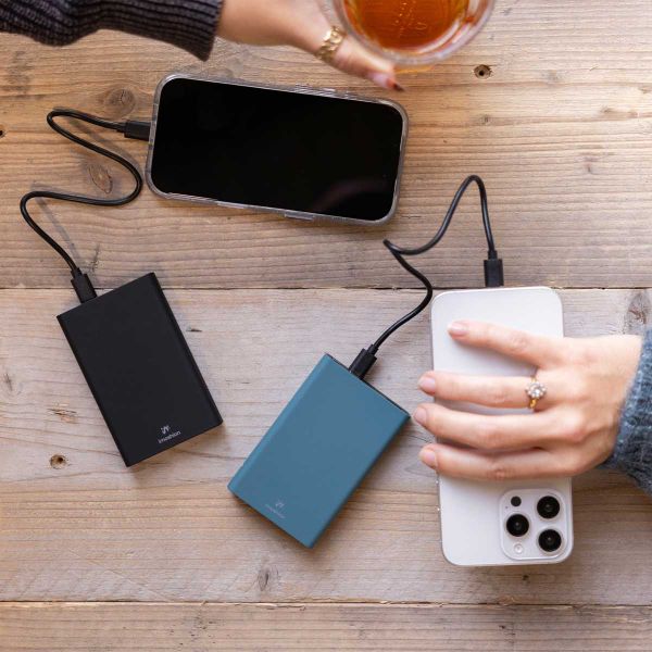 imoshion Powerbank Ultra Series in alluminio da 10.000 mAh – Quick Charge e Power Delivery – Nero