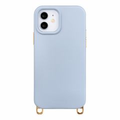 Selencia Cover posteriore Rivièra con MagSafe con ganci rimovibili iPhone 12 / 12 Pro - Powder Blue