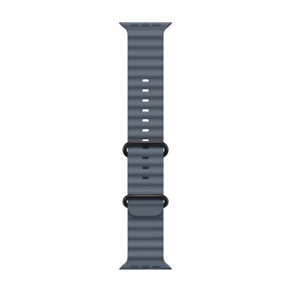 Apple Cinturino Ocean Apple Watch | 44/45/46/49 mm - Anchor Blue / Black Titanium