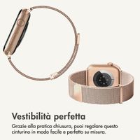 imoshion Cinturino milanese magnetico Apple Watch | 44/45/46/49 mm - Rose Gold