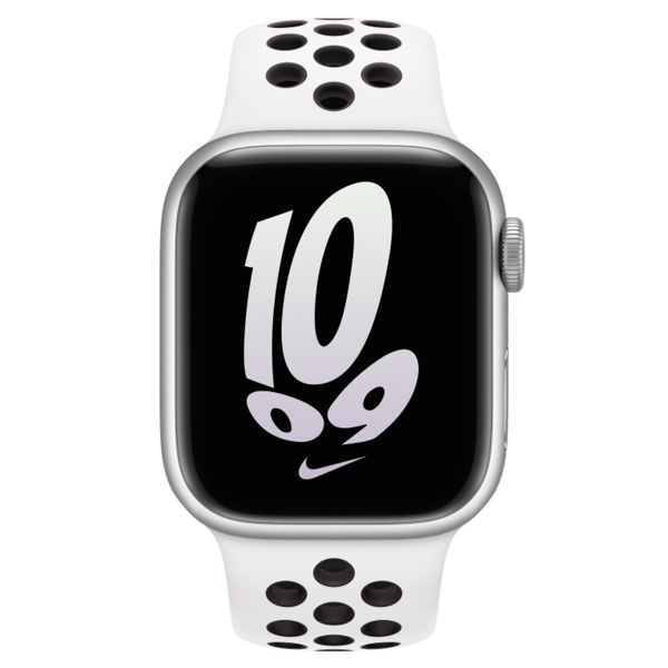Apple Cinturino Nike Sport Apple Watch | 38/40/41/42 mm - Taglia S/M/L - Summit White