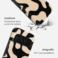 Selencia Cover posteriore Vivid con MagSafe Google Pixel 11 - Art Wave Black