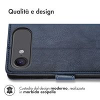 imoshion Cover a libro di Lusso Apple iPhone Air - Blu scuro