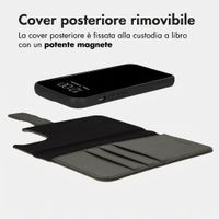 imoshion Cover a libro di lusso 2-in-1 rimovibile Apple iPhone 13 Pro - Verde
