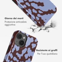 Selencia Cover posteriore Vivid con MagSafe Apple iPhone 14 - Moo'd Lavender Glow