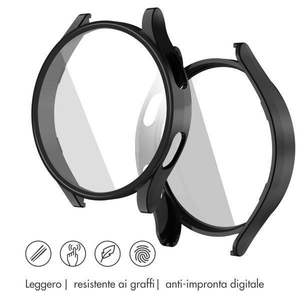 imoshion Cover rigida integrale Samsung Galaxy Watch 4 - 40 mm - Nero