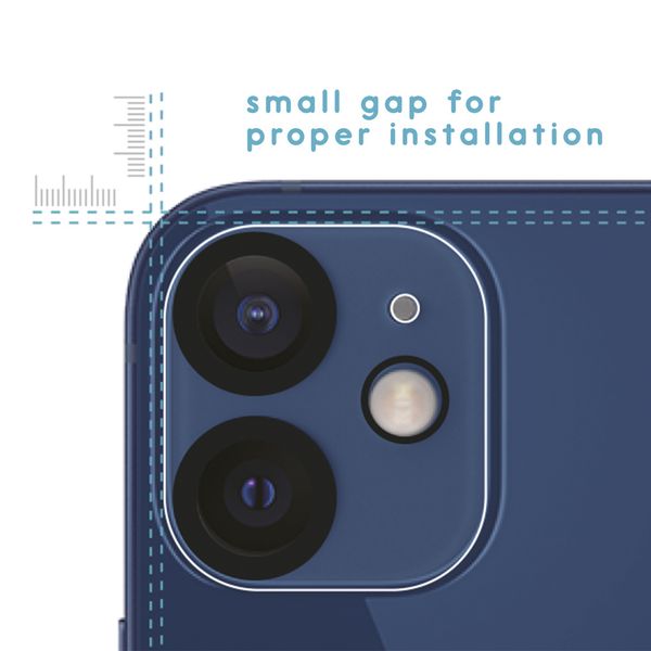 imoshion Protezione fotocamera in Vetro 2 Pezzi iPhone 12