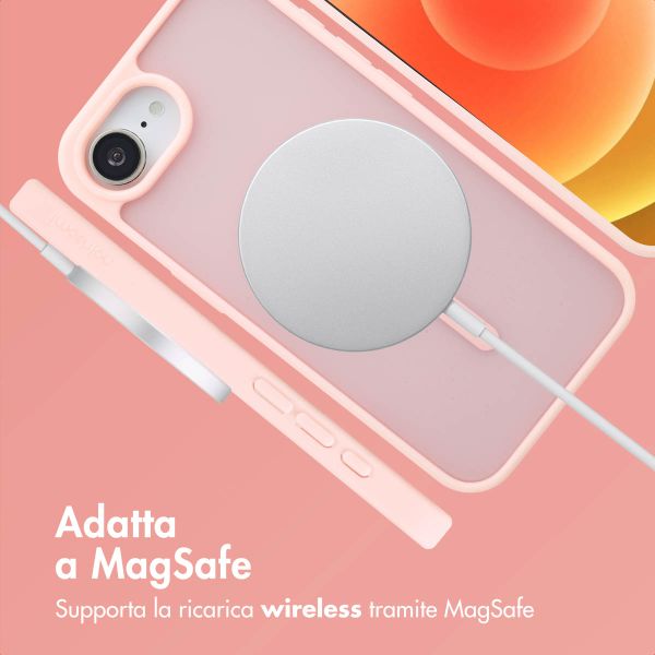 imoshion Cover posteriore Color Guard con MagSafe Apple iPhone 17e / 16e - Rosa chiaro