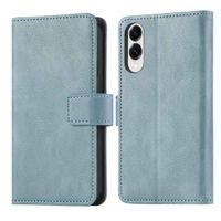 imoshion Cover a libro di Lusso Samsung Galaxy S25 Edge - Azzurro