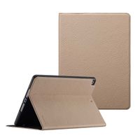 Selencia Cover Riva Apple iPad 9 (2021) 10.2 pollici / iPad 8 (2020) 10.2 pollici / iPad 7 (2019) 10.2 pollici - Beige