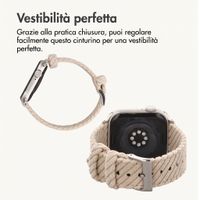 imoshion Cinturino in velluto a coste Apple Watch | 38/40/41/42 mm - Beige