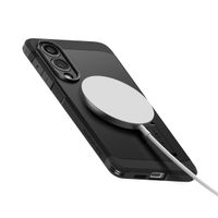 Spigen Cover Posteriore Corazzata Tough con MagSafe Samsung Galaxy S25 Edge - Nero
