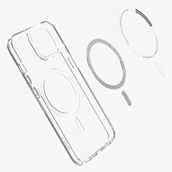 Spigen Cover Posteriore Ultra Ibrida con MagSafe Apple iPhone 13 - White