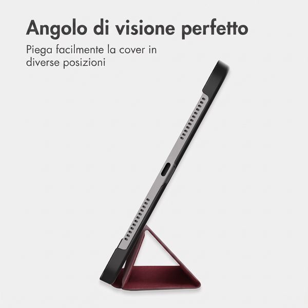 imoshion Cover a libro Trifold Samsung Galaxy Tab A11 Plus - Bordeaux