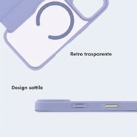 imoshion Bookcase trasparente con MagSafe Apple iPhone 17 Pro Max - Lilla