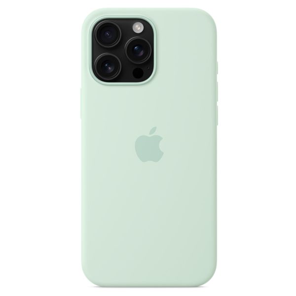 Apple Cover Posteriore in Silicone con MagSafe Apple iPhone 16 Pro Max - Aquamarine