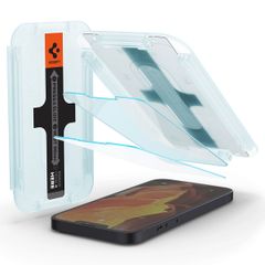 Spigen Vetro temperato GLAStR EZ Fit, confezione da 2 + Applicatore Apple iPhone 13 Mini
