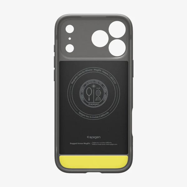 Spigen Cover Rugged Armor con MagSafe Apple iPhone 17 Pro - Grey