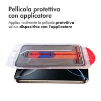 Accezz Vetro temperato privacy + Applicatore Apple iPhone 16 Pro