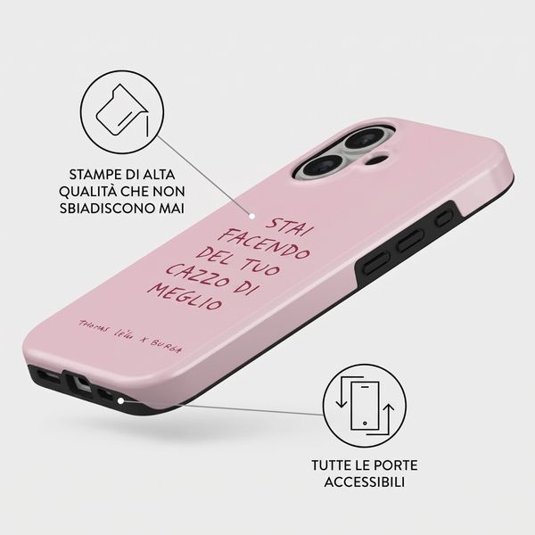 Burga Cover Posteriore Resistente con MagSafe Apple iPhone 16 - Your Best