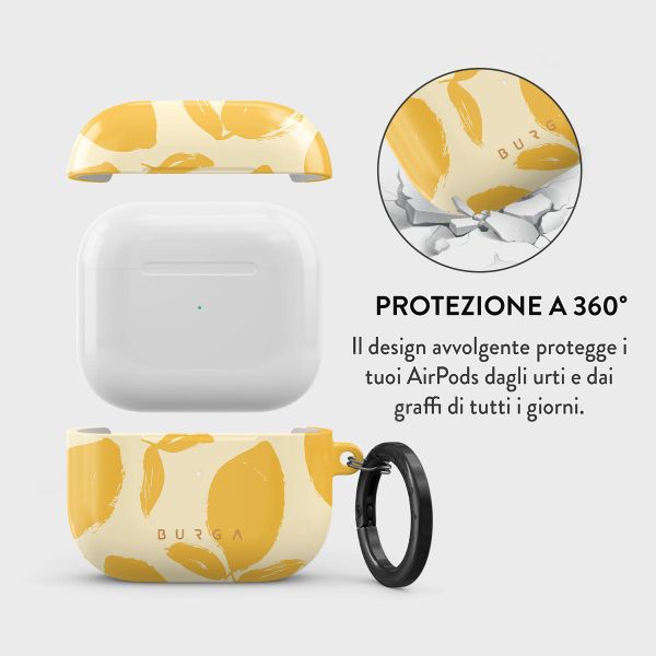 Burga Custodia rigida Apple AirPods 3 - Lemon Tart