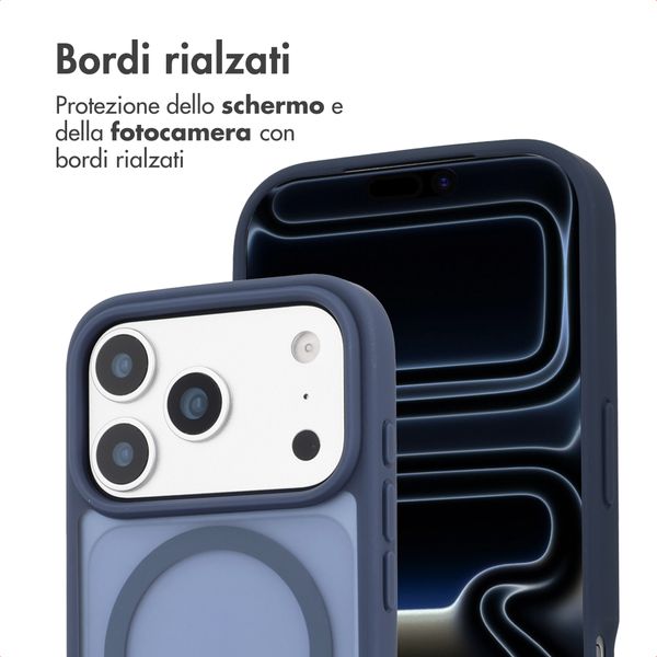 imoshion Cover posteriore Color Guard con MagSafe Apple iPhone 17 Pro Max - Blu scuro