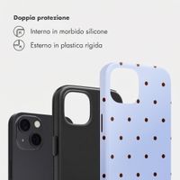 Selencia Cover Posteriore Vivid Apple iPhone 13 Pro - Happy Dots Digital Sky