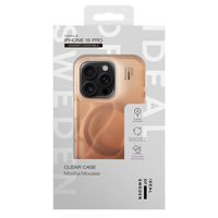 iDeal of Sweden Cover Trasparente con MagSafe Apple iPhone 16 Pro - Mocha Mousse