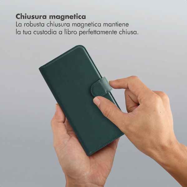 Selencia Libreria rimovibile Olyn con MagSafe Samsung Galaxy A57 (5G) - Verde