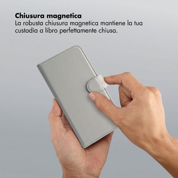 Selencia Libreria rimovibile Olyn con MagSafe Samsung Galaxy A57 (5G) - Grigio