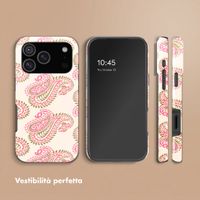 Selencia Cover posteriore Vivid con MagSafe Apple iPhone 18 Pro Max / 17 Pro Max - Paisley Blush