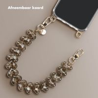 Selencia Cover trasparente con ganci + laccetto da polso Lova Apple iPhone 11 - Leopard