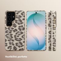 Selencia Cover Sabi Stampa pantera con MagSafe Samsung Galaxy S26 Ultra - Soft Ivory